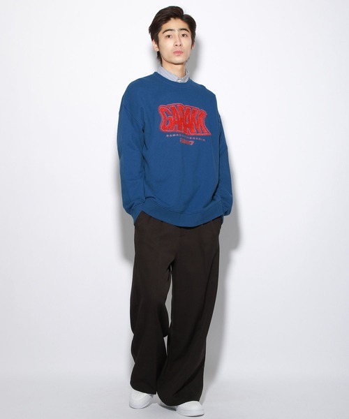 PBLIM（ページボーイリム）の「PAGEBOYLIM/サガラシシュウスウェット（スウェット・レディース・レッド/オフホワイト/ブルー・MEDIUM/LARGE）」の16枚目の写真