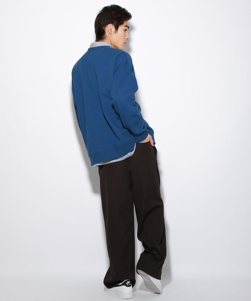 PBLIM（ページボーイリム）の「PAGEBOYLIM/サガラシシュウスウェット（スウェット・レディース・レッド/オフホワイト/ブルー・MEDIUM/LARGE）」の12枚目の写真