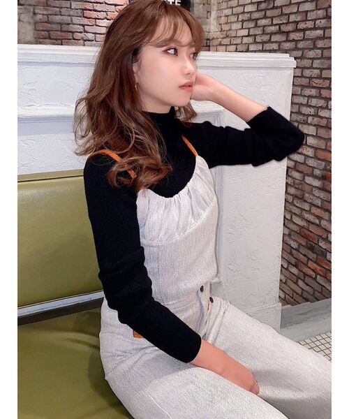 RESEXXY(リゼクシー)の「バイカラーツイードビスチェ【セットアップ着用可能】(シャツ/ブラウス・レディース・ベージュ/ブルー/その他1・FREE)」の15枚目の写真