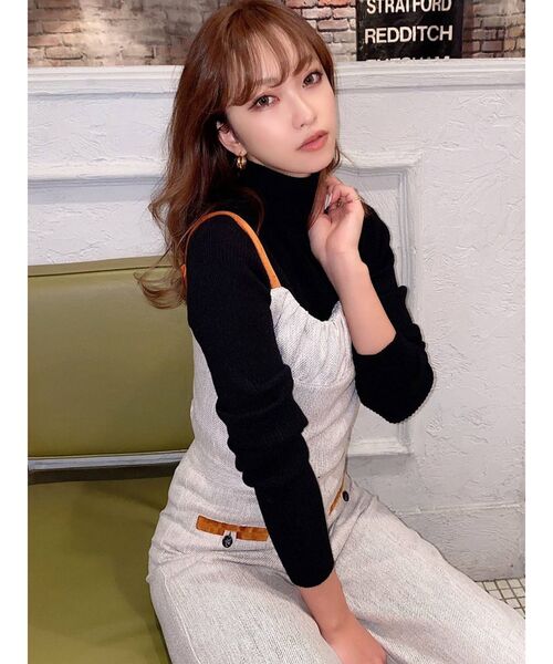 RESEXXY(リゼクシー)の「バイカラーツイードビスチェ【セットアップ着用可能】(シャツ/ブラウス・レディース・ベージュ/ブルー/その他1・FREE)」の16枚目の写真