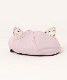 nino（ニノ）の「ドットねこ耳ベレー帽（ハンチング/ベレー帽）」