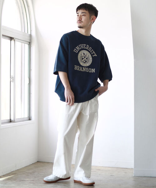 【18％OFF】 BEAMS（ビームス）の「BEAMS 半袖スウェット ルーズ プリント / トップス