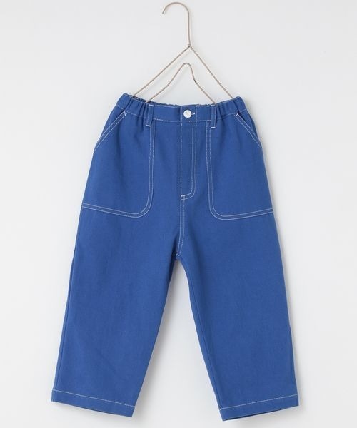 LOWRYS FARM（ローリーズファーム）の「コットンステッチベーカーパンツ　263101（その他パンツ・キッズ・ブラック/レッド/ブルー/アイボリー・110cm/120cm/130cm/140cm/150cm）」の3枚目の写真