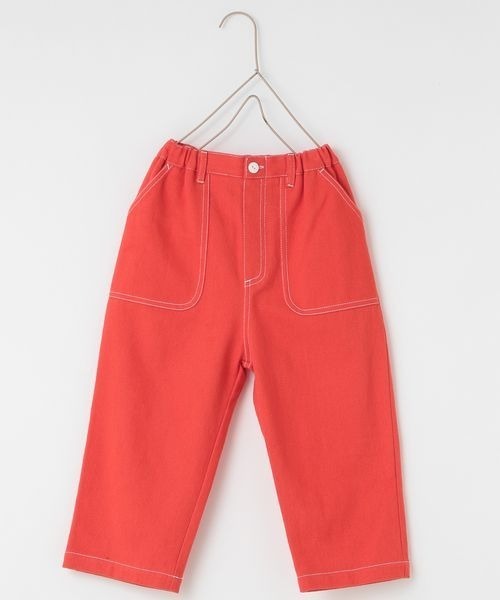 LOWRYS FARM（ローリーズファーム）の「コットンステッチベーカーパンツ　263101（その他パンツ・キッズ・ブラック/レッド/ブルー/アイボリー・110cm/120cm/130cm/140cm/150cm）」の19枚目の写真