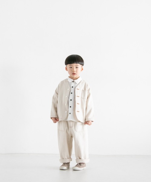 LOWRYS FARM（ローリーズファーム）の「コットンステッチベーカーパンツ　263101（その他パンツ・キッズ・ブラック/レッド/ブルー/アイボリー・110cm/120cm/130cm/140cm/150cm）」の12枚目の写真