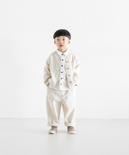 LOWRYS FARM（ローリーズファーム）の「コットンステッチベーカーパンツ　263101（その他パンツ・キッズ・ブラック/レッド/ブルー/アイボリー・110cm/120cm/130cm/140cm/150cm）」の15枚目の写真