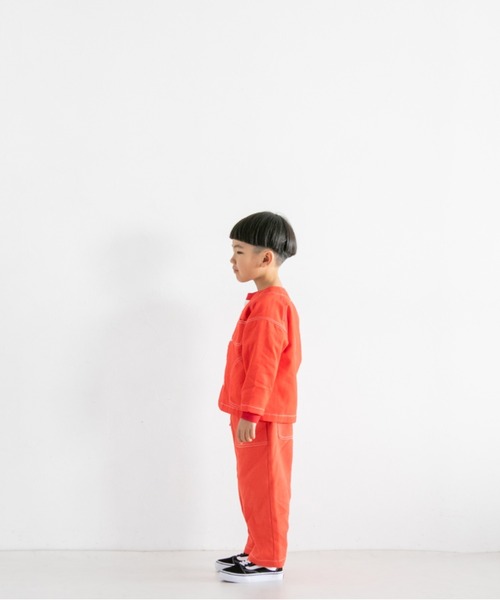 LOWRYS FARM（ローリーズファーム）の「コットンステッチベーカーパンツ　263101（その他パンツ・キッズ・ブラック/レッド/ブルー/アイボリー・110cm/120cm/130cm/140cm/150cm）」の17枚目の写真