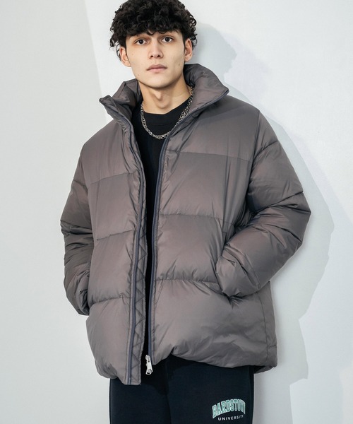 blkby グレー ダウンジャケット オーバーサイズ 楽天市場】＼送料無料／【予約新作】ダウンジャケット メンズ ダウン