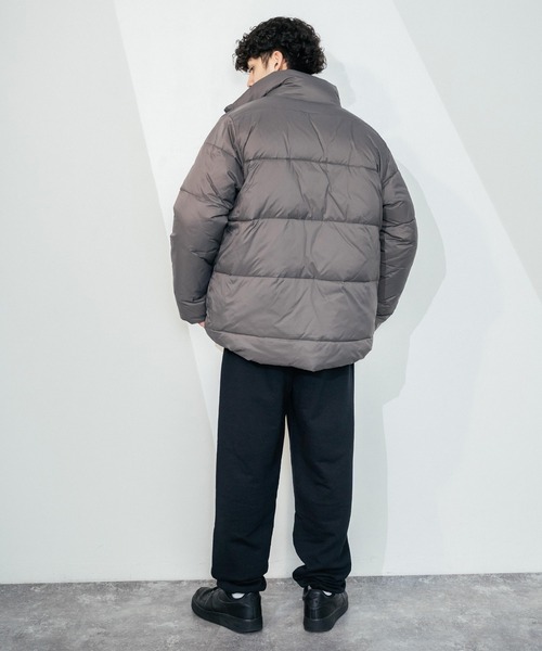 blkby グレー ダウンジャケット オーバーサイズ LiSS（リス）の「Liss/リス オーバーサイズ ダウンジャケット（ダウン