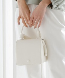 KOBE LETTUCE | ショルダーベルト付き2wayスクエアフラップハンドバッグ(ショルダーバッグ)