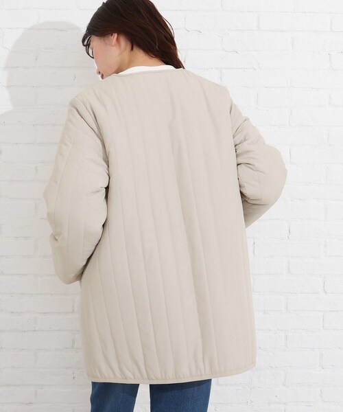 SHOO・LA・RUE(シューラルー)の「◆縦キルティングミドルジャケット(その他アウター・レディース・ブラック/アイボリー・02/03/04)」の7枚目の写真