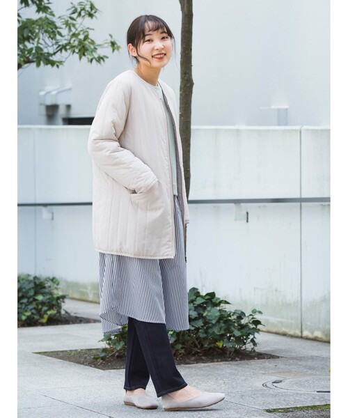 SHOO・LA・RUE(シューラルー)の「◆縦キルティングミドルジャケット(その他アウター・レディース・ブラック/アイボリー・02/03/04)」の19枚目の写真