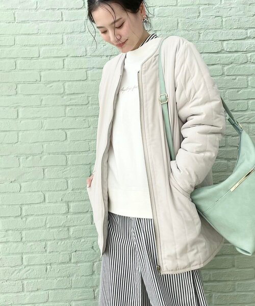 SHOO・LA・RUE(シューラルー)の「◆縦キルティングミドルジャケット(その他アウター・レディース・ブラック/アイボリー・02/03/04)」の20枚目の写真