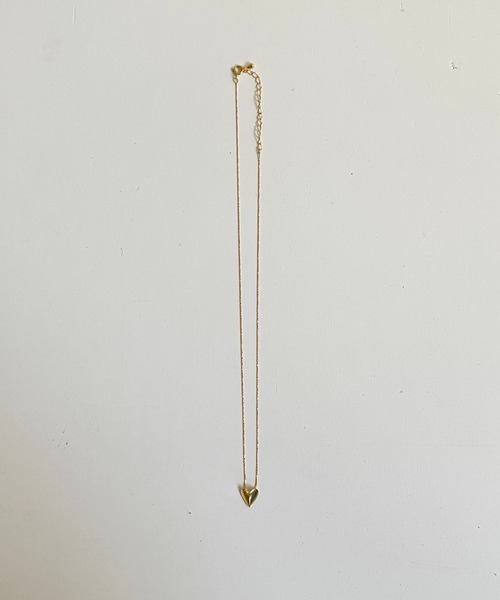 CANAL JEAN（キャナルジーン）の「Casselini(キャセリーニ) ハートネックレス（ネックレス・レディース・シルバー/ゴールド・ONE SIZE）」の8枚目の写真