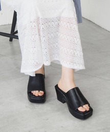 tiptop | 厚底ミュールサンダル(サンダル)