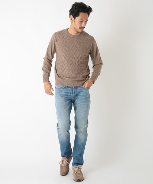 MEN'S BIGI（メンズビギ）の「＜DENHAM/デンハム＞別注 USED加工ブルーインディゴデニム（デニムパンツ・メンズ・ブルー・32inch/30inch/31inch/29inch/28inch）」の9枚目の写真