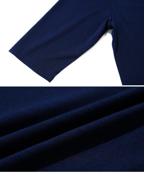 roshell（ロシェル）の「ストレッチVネック無地長袖Tシャツ（Tシャツ/カットソー・メンズ・ホワイト/チャコールグレー/ブラック/ネイビー・SMALL/MEDIUM/LARGE/X-LARGE/XX-LARGE）」の10枚目の写真