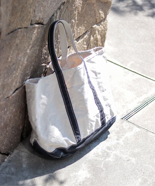 L L Bean エル エル ボートアンドトート ビーン Js 別注 L L Bean エルエルビーン のファッション L L Bean エルエルビーン のトートバッグ ホワイト ボートアンドトート L L Bean エル ラージ トートバッグ