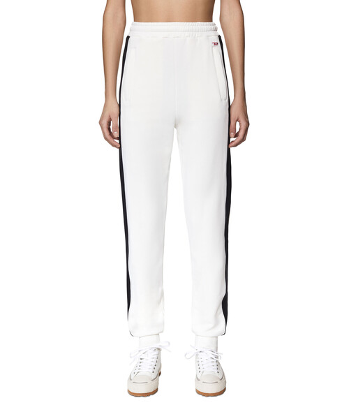 DIESEL(ディーゼル)の「レディース スウェットトラックパンツ サイドライン レギュラーフィット(その他パンツ・レディース・ホワイト/ブラック系その他・MEDIUM/LARGE/SMALL/X-SMALL)」の2枚目の写真