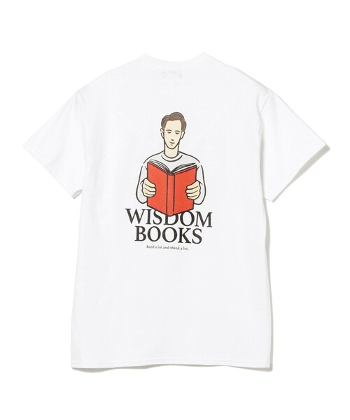 BEAMS（ビームス）の「BEAMS / WISDOM BOOKS  Tシャツ（Tシャツ/カットソー・メンズ・ホワイト/ベージュ・MEDIUM/X-LARGE/SMALL/LARGE）」の10枚目の写真