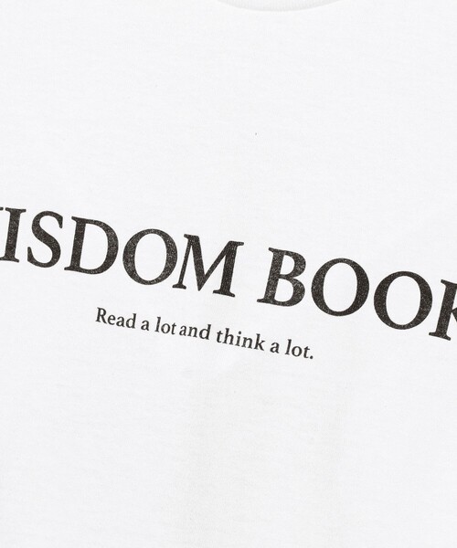 BEAMS（ビームス）の「BEAMS / WISDOM BOOKS  Tシャツ（Tシャツ/カットソー・メンズ・ホワイト/ベージュ・MEDIUM/X-LARGE/SMALL/LARGE）」の11枚目の写真