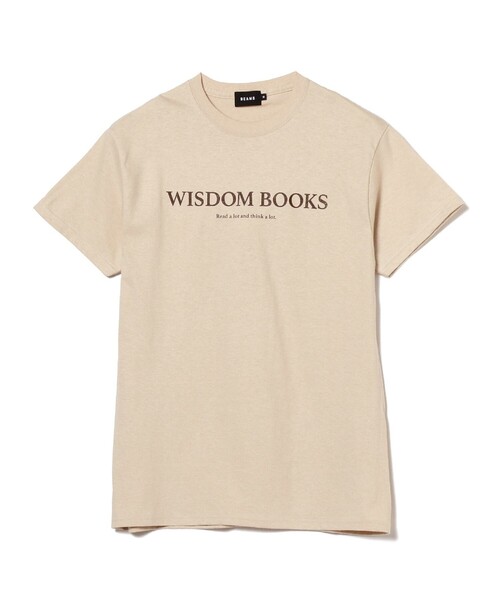 BEAMS（ビームス）の「BEAMS / WISDOM BOOKS  Tシャツ（Tシャツ/カットソー・メンズ・ホワイト/ベージュ・MEDIUM/X-LARGE/SMALL/LARGE）」の12枚目の写真