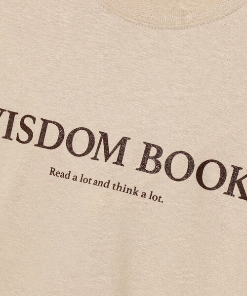 BEAMS（ビームス）の「BEAMS / WISDOM BOOKS  Tシャツ（Tシャツ/カットソー・メンズ・ホワイト/ベージュ・MEDIUM/X-LARGE/SMALL/LARGE）」の15枚目の写真