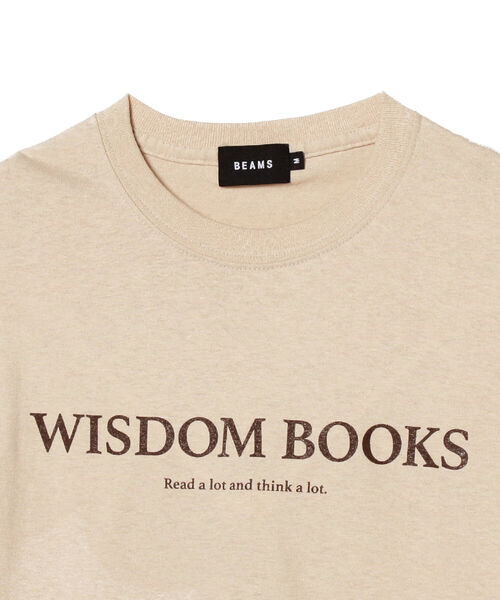 BEAMS（ビームス）の「BEAMS / WISDOM BOOKS  Tシャツ（Tシャツ/カットソー・メンズ・ホワイト/ベージュ・MEDIUM/X-LARGE/SMALL/LARGE）」の17枚目の写真