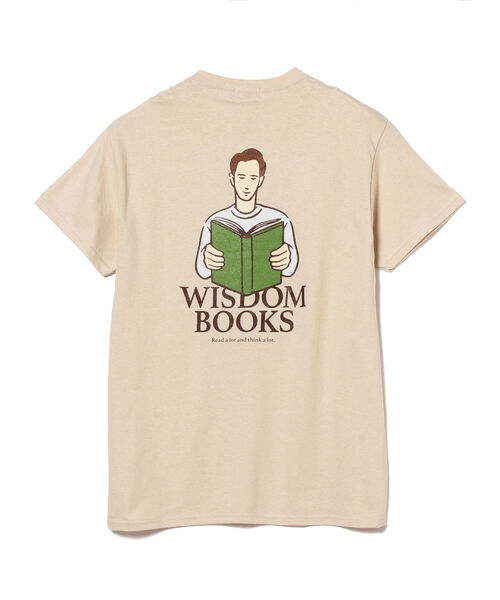 BEAMS（ビームス）の「BEAMS / WISDOM BOOKS  Tシャツ（Tシャツ/カットソー・メンズ・ホワイト/ベージュ・MEDIUM/X-LARGE/SMALL/LARGE）」の18枚目の写真
