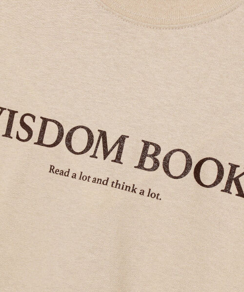 BEAMS（ビームス）の「BEAMS / WISDOM BOOKS  Tシャツ（Tシャツ/カットソー・メンズ・ホワイト/ベージュ・MEDIUM/X-LARGE/SMALL/LARGE）」の21枚目の写真