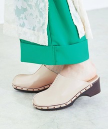 menue（メヌエ）の「ヒールサボサンダル（サンダル・レディース）」