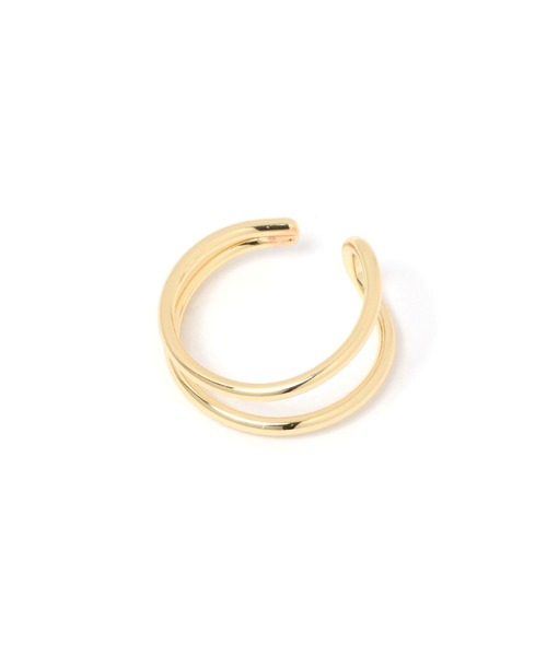 LAKOLE（ラコレ）の「Wラインイヤーカフ / 266161（イヤーカフ・レディース・その他1/その他2・FREE）」の2枚目の写真