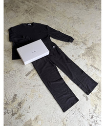 UNDER WONDER（アンダーワンダー）の「ユニセックスリブパジャマ 長袖ロングパンツセット／UNDER WONDER／ギフト／（ルームウェア/パジャマ）」