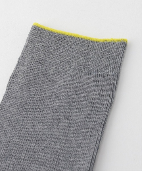 Spick & Span(スピックアンドスパン)の「【MARCOMONDE】 2トーンハイソックス(ソックス/靴下・レディース・チャコールグレー/カーキ/オレンジ・FREE)」の6枚目の写真