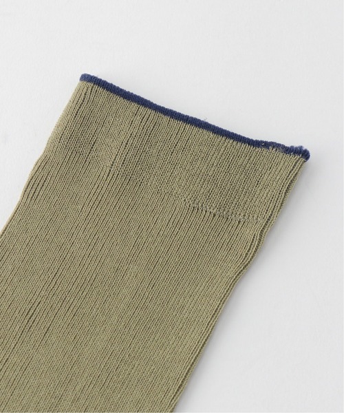 Spick & Span(スピックアンドスパン)の「【MARCOMONDE】 2トーンハイソックス(ソックス/靴下・レディース・チャコールグレー/カーキ/オレンジ・FREE)」の8枚目の写真