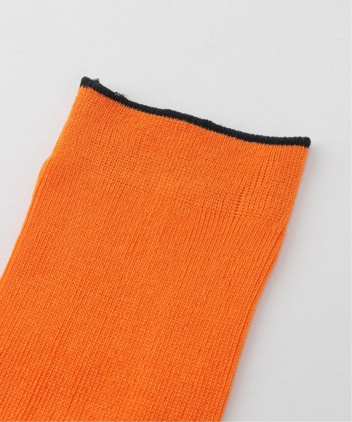 Spick & Span(スピックアンドスパン)の「【MARCOMONDE】 2トーンハイソックス(ソックス/靴下・レディース・チャコールグレー/カーキ/オレンジ・FREE)」の16枚目の写真