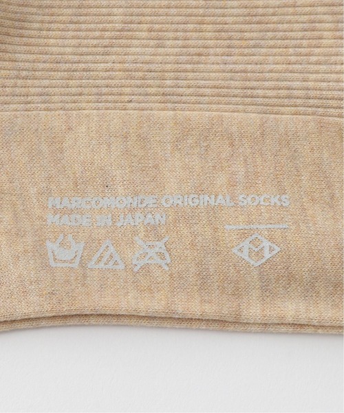 Spick & Span(スピックアンドスパン)の「【MARCOMONDE】 2トーンハイソックス(ソックス/靴下・レディース・チャコールグレー/カーキ/オレンジ・FREE)」の11枚目の写真