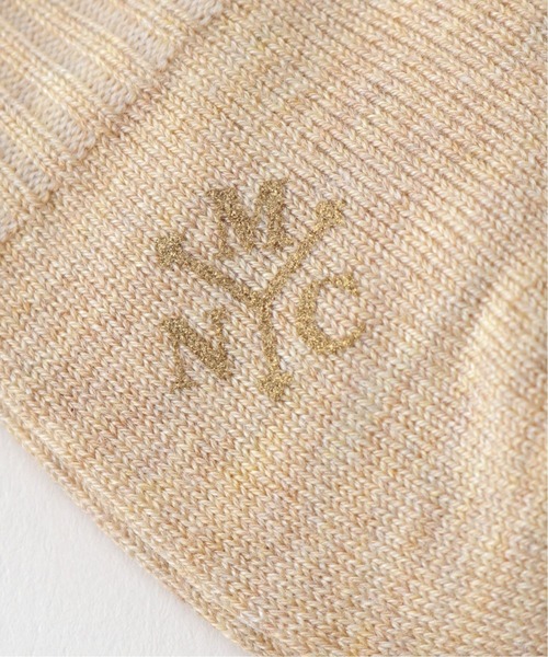 Spick & Span(スピックアンドスパン)の「【MARCOMONDE】 2トーンハイソックス(ソックス/靴下・レディース・チャコールグレー/カーキ/オレンジ・FREE)」の5枚目の写真