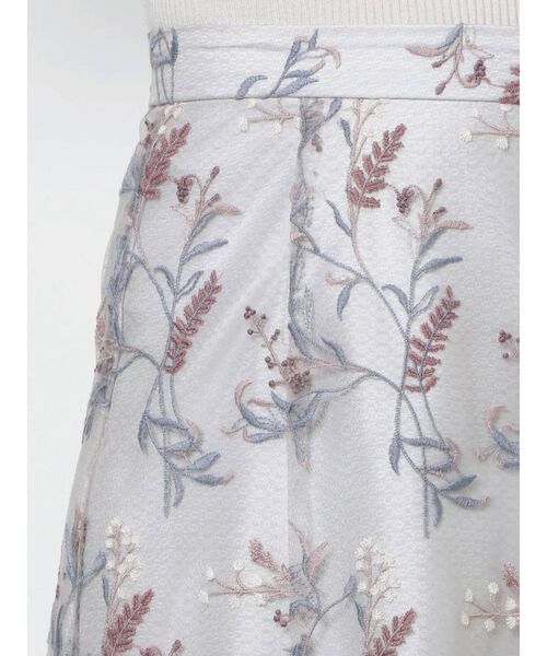 MERCURYDUO(マーキュリーデュオ)の「チュール刺繍フレアスカート(スカート・レディース・ピンク/イエロー/ライトブルー・SMALL/MEDIUM)」の14枚目の写真