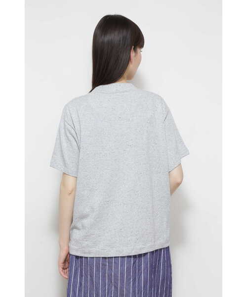 human woman(ヒューマンウーマン)の「◆リサイクルロゴTシャツ(Tシャツ/カットソー・レディース・ブルー/ネイビー/グリーン・MEDIUM)」の17枚目の写真
