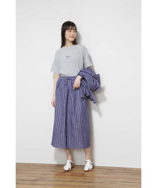human woman(ヒューマンウーマン)の「◆リサイクルロゴTシャツ(Tシャツ/カットソー・レディース・ブルー/ネイビー/グリーン・MEDIUM)」の20枚目の写真