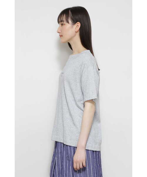 human woman(ヒューマンウーマン)の「◆リサイクルロゴTシャツ(Tシャツ/カットソー・レディース・ブルー/ネイビー/グリーン・MEDIUM)」の21枚目の写真