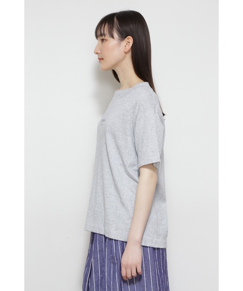 human woman(ヒューマンウーマン)の「◆リサイクルロゴTシャツ(Tシャツ/カットソー・レディース・ブルー/ネイビー/グリーン・MEDIUM)」の8枚目の写真