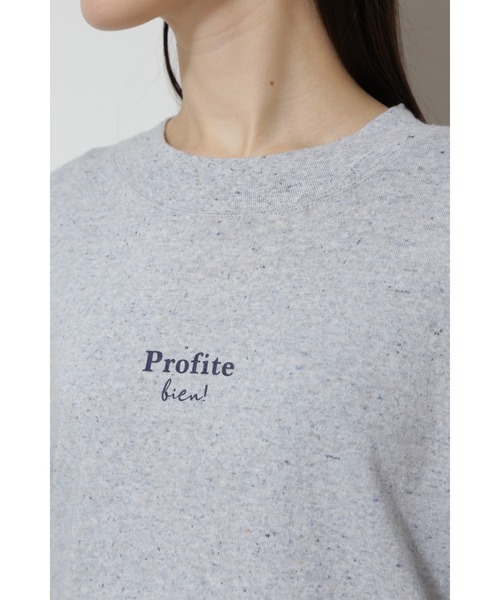 human woman(ヒューマンウーマン)の「◆リサイクルロゴTシャツ(Tシャツ/カットソー・レディース・ブルー/ネイビー/グリーン・MEDIUM)」の10枚目の写真