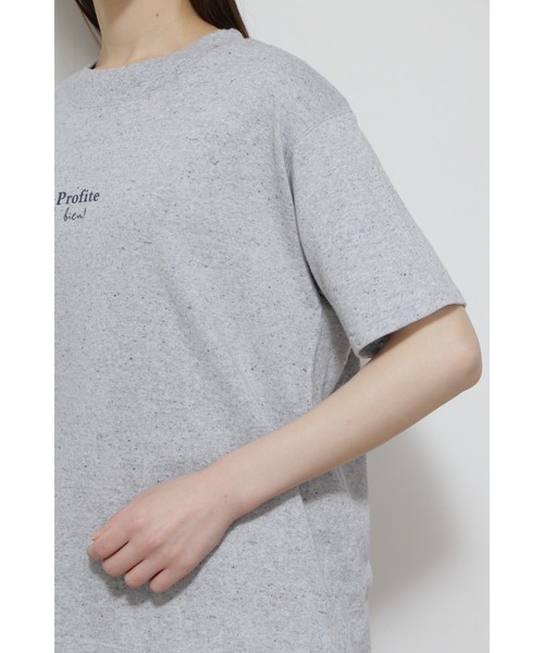 human woman(ヒューマンウーマン)の「◆リサイクルロゴTシャツ(Tシャツ/カットソー・レディース・ブルー/ネイビー/グリーン・MEDIUM)」の11枚目の写真