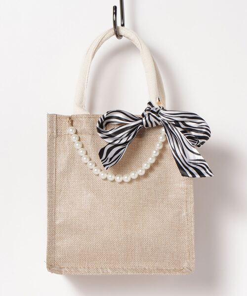 セール Select A C C サテンリボン付きトートバッグ Oku Bag 495 11 トートバッグ En Serio Tokyo エンソリオトーキョー のファッション通販 Zozotown