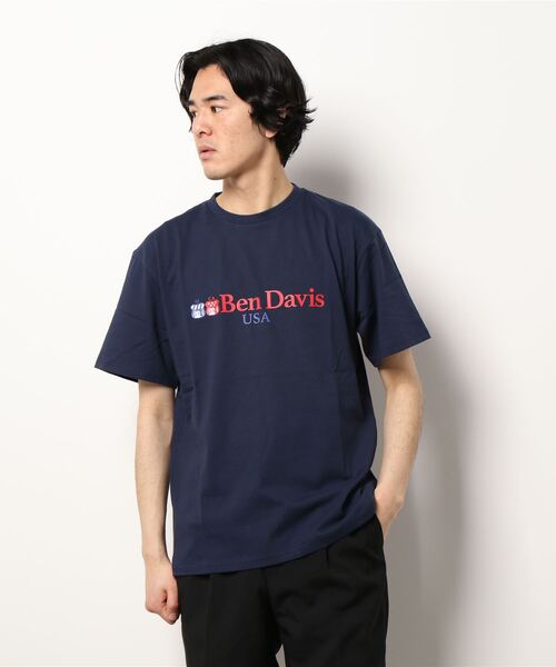 BEN DAVIS(ベンデイビス)の「《BEN DAVIS》PRINT TEE/抗菌防臭(Tシャツ/カットソー・メンズ・ネイビー/ブラック/ホワイト・MEDIUM/LARGE/SMALL/X-LARGE/XX-LARGE)」の10枚目の写真