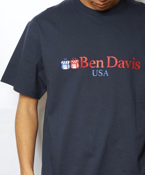 BEN DAVIS(ベンデイビス)の「《BEN DAVIS》PRINT TEE/抗菌防臭(Tシャツ/カットソー・メンズ・ネイビー/ブラック/ホワイト・MEDIUM/LARGE/SMALL/X-LARGE/XX-LARGE)」の9枚目の写真