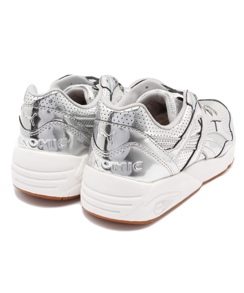PUMA × ALIFE（プーマ×エーライフ）の「R698 X TRINOMIC X ALIFE（スニーカー・メンズ・シルバー・24.5cm/28cm/24cm/22.5cm/23.5cm/26cm/25.5cm/30.0cm/28.5cm/23cm/27cm/27.5cm/25cm/29cm/26.5cm）」の4枚目の写真