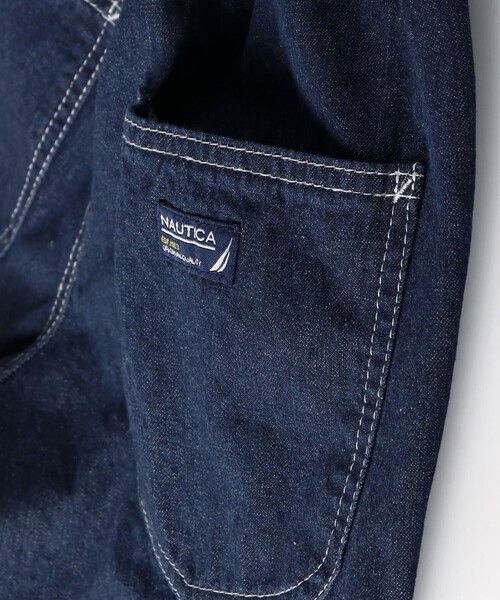 NAUTICA（ノーティカ）の「【NAUTICA/ノーティカ】ペインターハーフパンツ（その他パンツ・キッズ・ネイビー/オフホワイト/ブルー・120/130/140/150）」の11枚目の写真